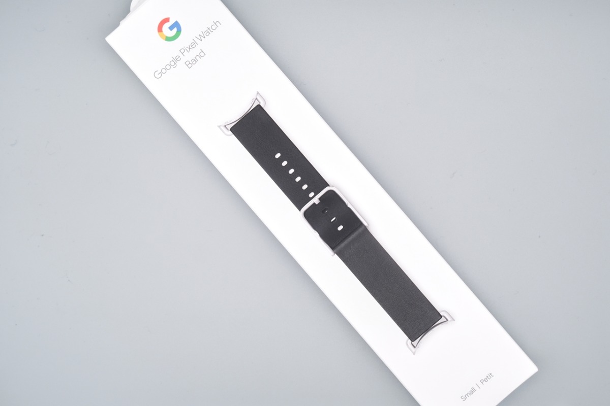 Google Pixel Watch Band ツートーンレザーバンド Lサイズ